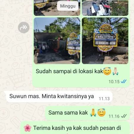 Pengiriman Papan Bunga Duka Cluster De Park Bsd