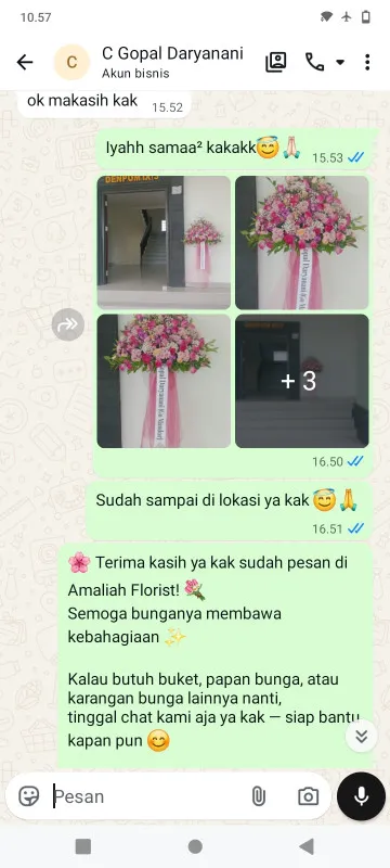 Pengiriman Karangan Bunga Cluster De Park Bsd