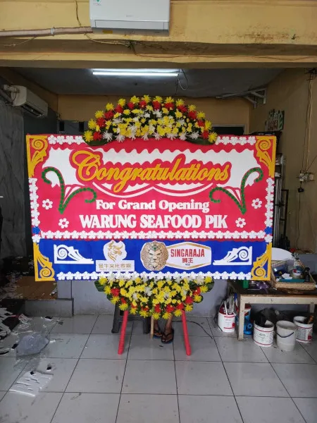 Papan Bunga Ucapan Selamat Cluster De Park Bsd