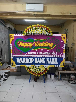 Papan Bunga di Cluster De Park Bsd