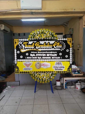 Papan Bunga di Cluster De Park Bsd